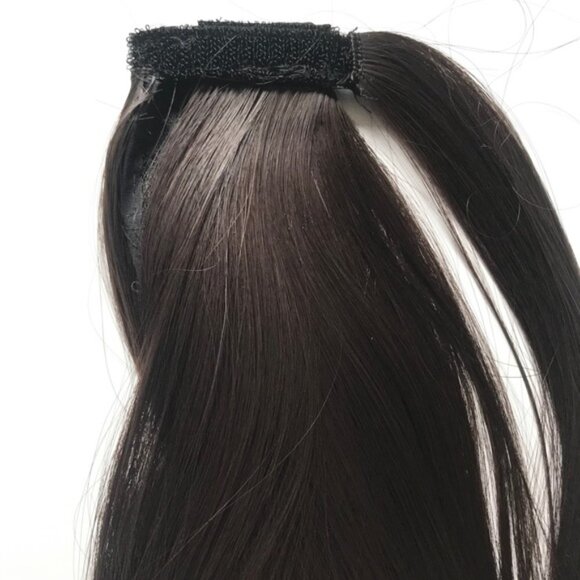 NEW Silky straight brown ponytail ( new) - Picture 2 of 3